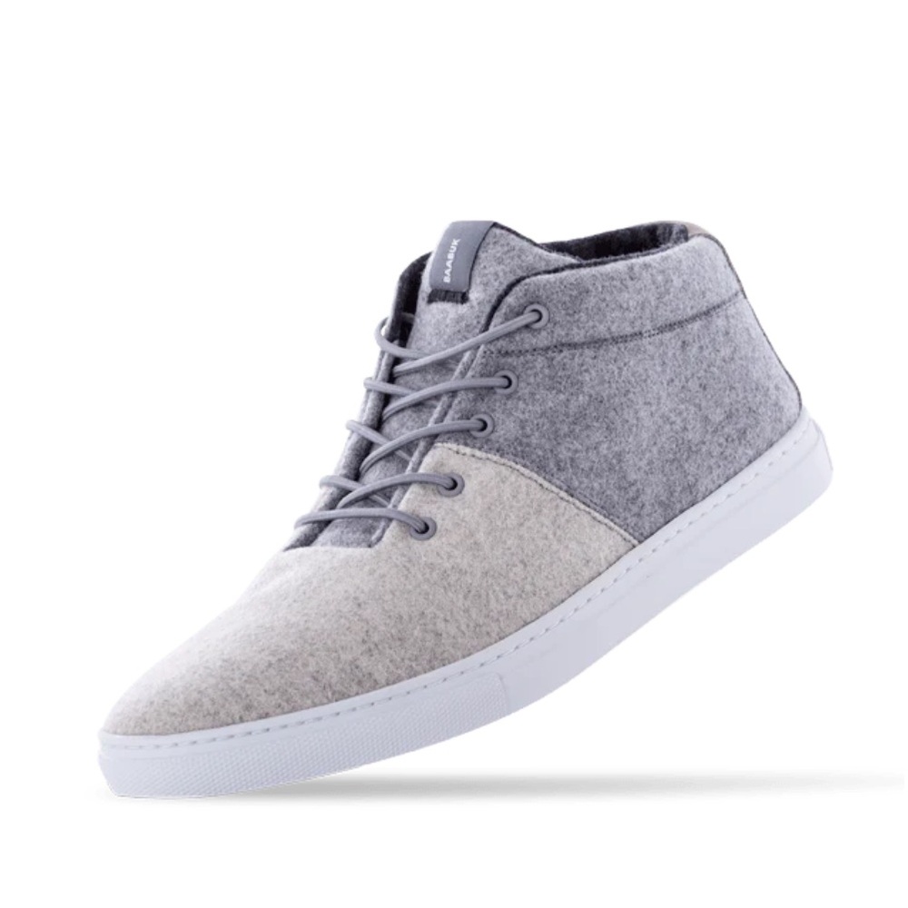 Baabuk Sky Wooler Middle Grey Size 38/7.5